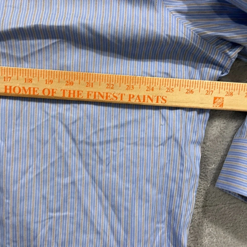 Banana Republic Shirt Men 2XL 18-18.5 Academia Career Button Up Classic Non iron